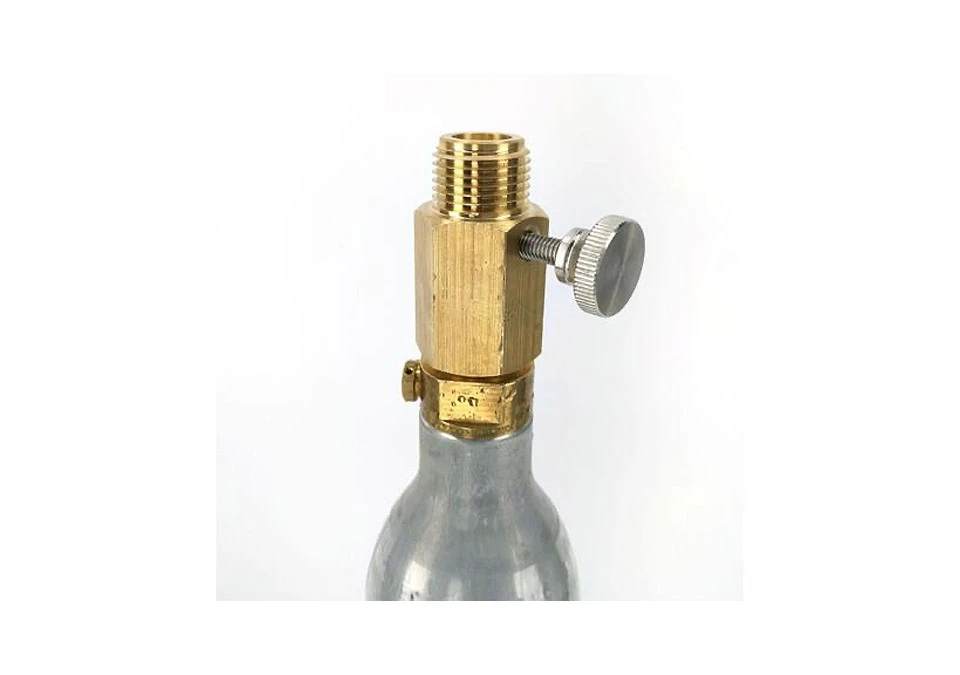 Kegland Deluxe Sodastream Cylinder Adapter (with pin adjustment)