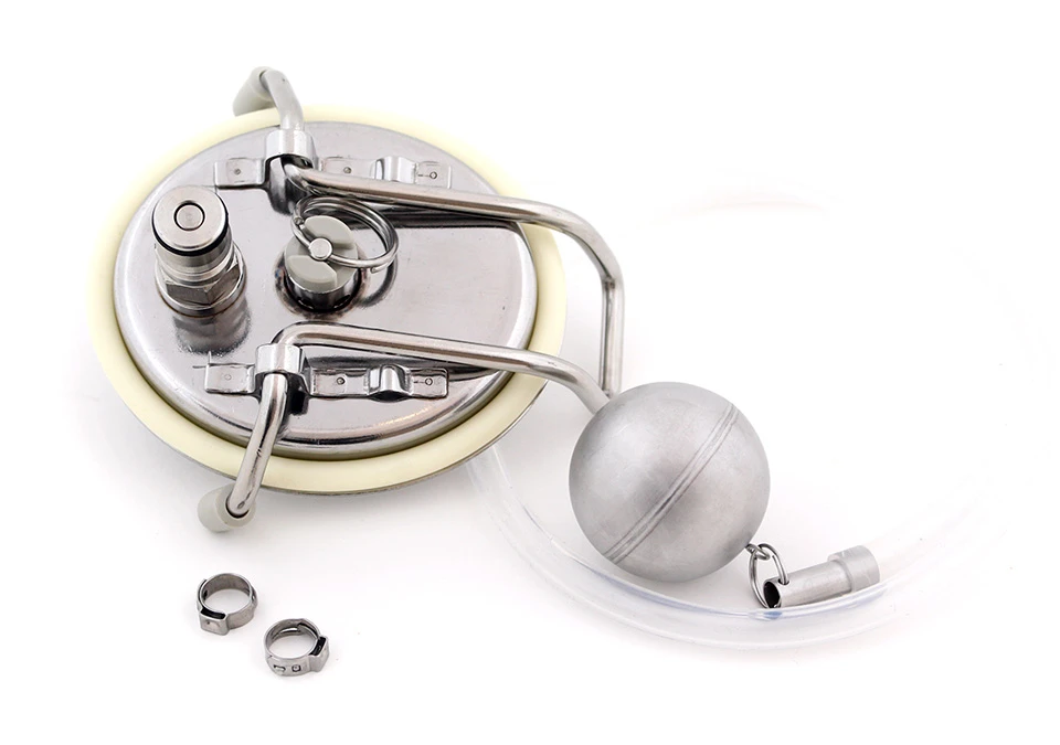 Cornelius Keg Lid with Liquid Corny Post + SS Float + 80cm Hose