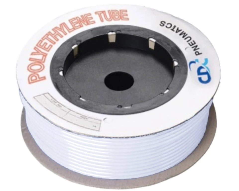 PE Tubing 3/8" (6,7 x 9,5 mm) White - per meter