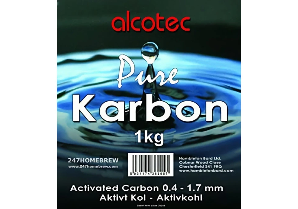 Alcotec Pure Karbon 1 Kg (2,1L) - Activated Carbon