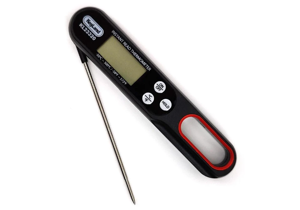 Kegland Digital Instant Read Thermometer With Folding Probe