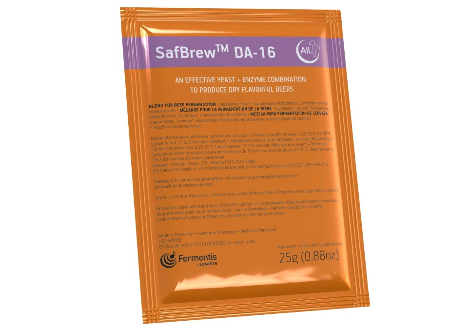 Fermentis SafBrew DA-16 25g Yeast